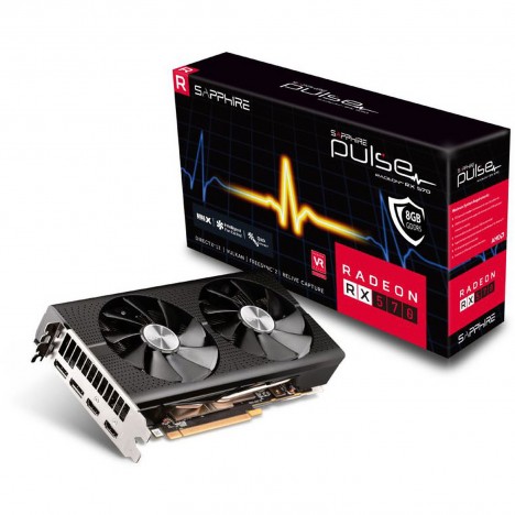 Carte Graphique Sapphire PULSE Radeon Optimisé (RX570 8GB)