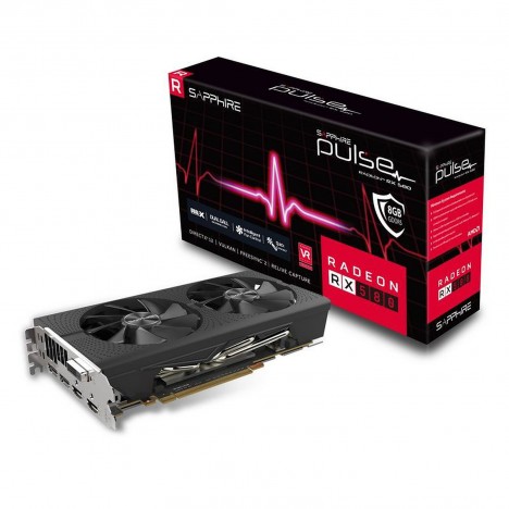 Carte Graphique Sapphire PULSE Radeon Optimisé (RX 580 8G)