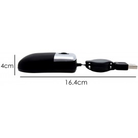 Mini Souris Matrix PS2 Optical Mouse (YM014J)