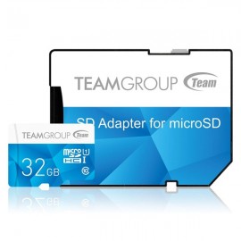 Carte Mémoire TEAMGROUP Color UHS-I 32GB (TCUSDH32GUHS40) Carte Mémoire TEAMGROUP Color UHS-I 32GB (TCUSDH32GUHS40)