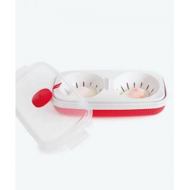 Récipient Hermétique pour la Cuisson des Œufs au Micro-Ondes Cisailles (SNPL21327) Récipient Hermétique pour la Cuisson des Œufs au Micro-Ondes Cisailles (SNPL21327)