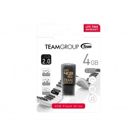 Clé USB 2.0 TEAMGROUP c171 - 4 Go - Noir (TC1714GB01) Clé USB 2.0 TEAMGROUP c171 - 4 Go - Noir (TC1714GB01)