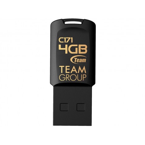 Clé USB 2.0 TEAMGROUP c171 - 4 Go - Noir (TC1714GB01)