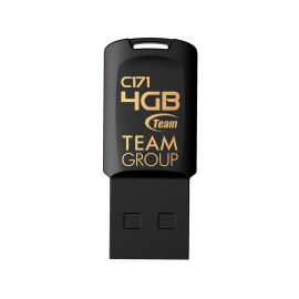 Clé USB 2.0 TEAMGROUP c171 - 4 Go - Noir (TC1714GB01) Clé USB 2.0 TEAMGROUP c171 - 4 Go - Noir (TC1714GB01)