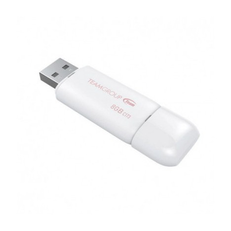 Clé USB TeamGroup C173 / 8 Go - Blanc (TC1738GW01)
