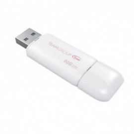 Clé USB TeamGroup C173 / 8 Go - Blanc (TC1738GW01)