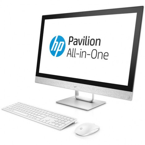 Pc de Bureau HP Pavilion Tout-en-un 27-d0000nk Tactile - i7 10è Gén - 8 Go - Blanc (1H5U4EA)
