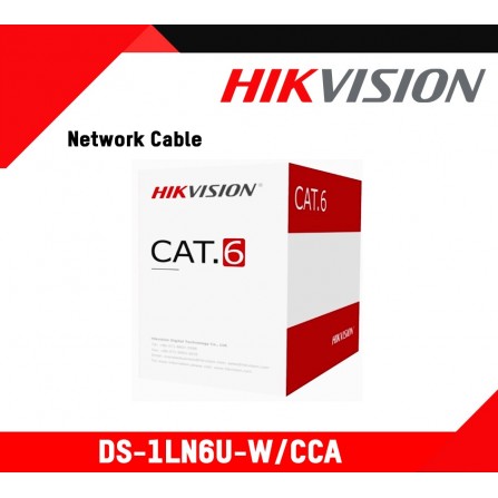 Bobine Cable Réseau Hikvision Cat6 UTP 305 Mètre (DS-1LN6U-W/CCA) 2