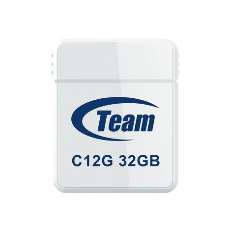 Nano Clé USB Team Group C12G 32 Go - Blanc (TC12G32GW01)