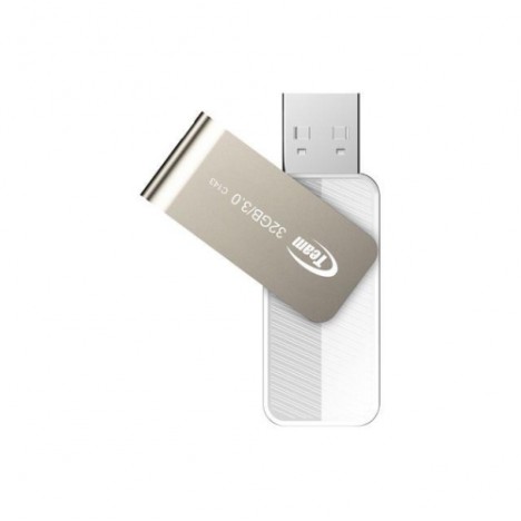 Clé USB TeamGroup 32 Go - USB 3.0 Gold (TC143332GW01) Clé USB TeamGroup 32 Go - USB 3.0 Gold (TC143332GW01)