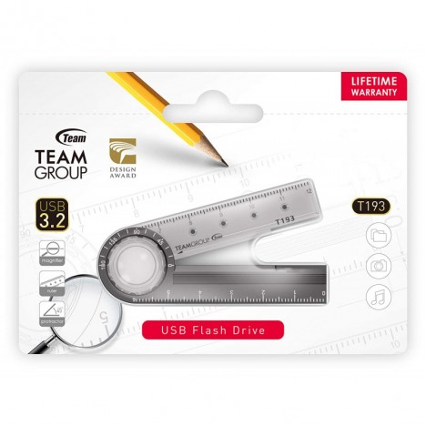 Clé USB TeamGroup T193 - USB 3.2 - 64 Go (TT19364GF01) Clé USB TeamGroup T193 - USB 3.2 - 64 Go (TT19364GF01)