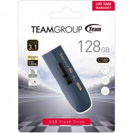 Clé USB TeamGroup C188 - USB 3.2 - 128 Go (TC1883128GL01)