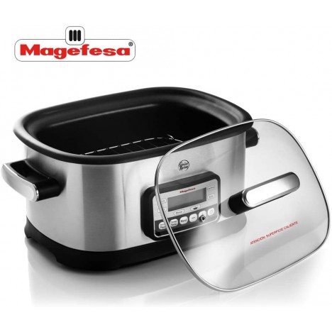 Multi-Cuiseur Programmable 6 L - Magefesa 1250 W - Silver (MGF6600) Multi-Cuiseur Programmable 6 L - Magefesa 1250 W - Silver (MGF6600)