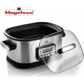 Multi-Cuiseur Programmable 6 L - Magefesa 1250 W - Silver (MGF6600) Multi-Cuiseur Programmable 6 L - Magefesa 1250 W - Silver (MGF6600)