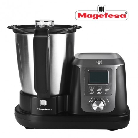 Robot Culinaire Multifonction Magchef - 1200 W - 3,3 L - Noir (MGF4550)