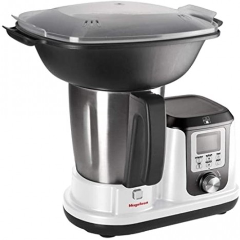 Robot Culinaire Multifonction Magchef plus - 1200 W - 3.3 L - Blanc (MGF4540)