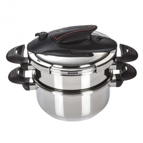 Autocuiseur PRISMA Set Magefesa 6L+4L Inox 18/10 (MGIN49022)