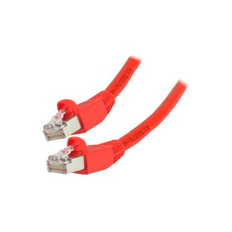 Câble RJ45 CAT 5E SFTP 1M Rouge