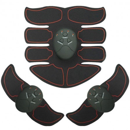Trois Pièces KIF SPORT Pour Stimulateur Musculaire - Noir (P4620666)