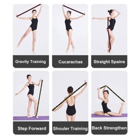 BANDE DE RÉSISTANCE IMPRIMÉE - ELASTIQUE - ZIMOTA - GRIS/VERT 2