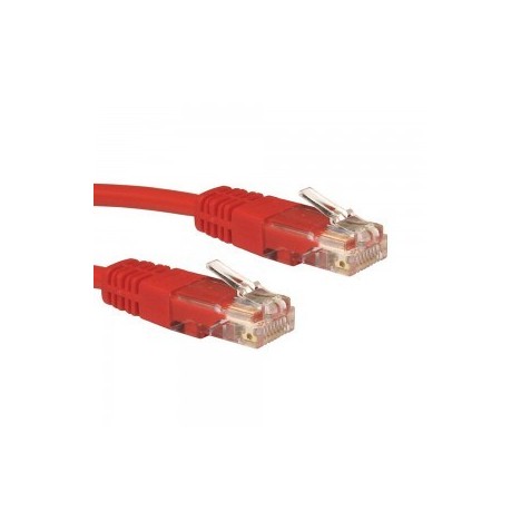 Câble RJ45 Cat 5E UTP 1M Rouge