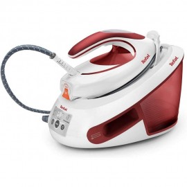 Centrale à Vapeur TEFAL Express Anti-Calc 2800W - Rouge/Blanc (SV8030)
