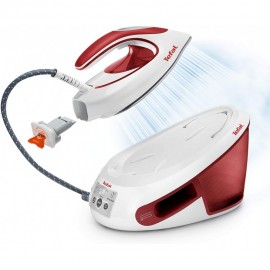 Centrale à Vapeur TEFAL Express Anti-Calc 2800W - Rouge/Blanc (SV8030)