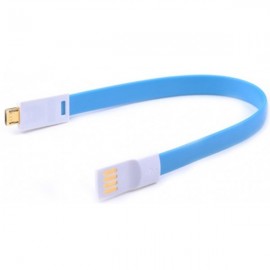 Câble USB Vers Micro USB Aiment Bleu