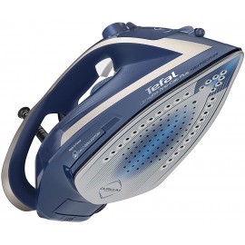 Fer à Vapeur Easy Gliss TEFAL - 2800W - Bleu (FV6830) Fer à Vapeur Easy Gliss TEFAL - 2800W - Bleu (FV6830)