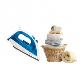 Fer à Vapeur TEFAL 1200 Watt - Bleu (FV1026) Fer à Vapeur TEFAL 1200 Watt - Bleu (FV1026)