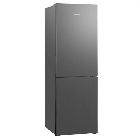 Réfrigérateur combiné BRANDT - No Frost - 380L - BFC8610NX