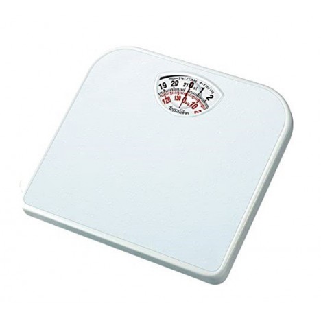 Pèse Personne Mécanique T101 White UK - 120Kg - TERRAILLON - Blanc (13999)