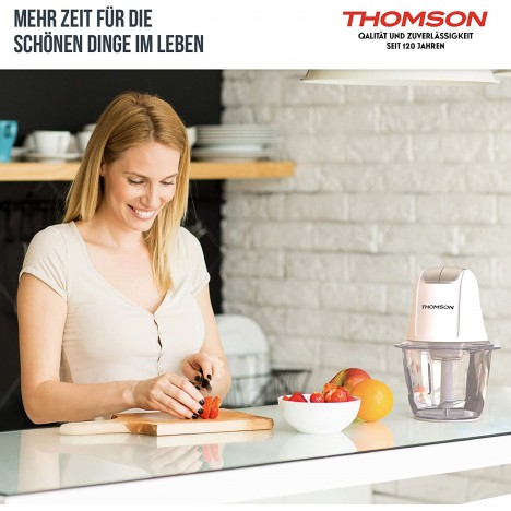Mini Hachoir 260 W - Thomson - Blanc (THMG21260)