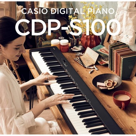 Piano Eléctronic CASIO - Noir (CDP-S100BKC2) 2