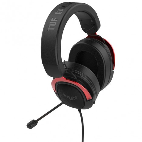 Casque Gamer ASUS TUF H3 - Rouge (90YH02AR-B1UA00)