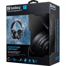 Casque SANDBERG Dizruptor USB 7.1 Noir (126-11)