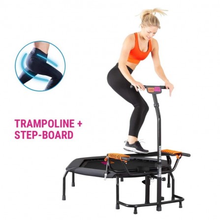 Trampoline Hexagonal avec step PRO HAMMER (66430) 2