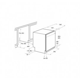 Lave-Vaisselle FOCUS 12 Couverts - Noir (F.502B)