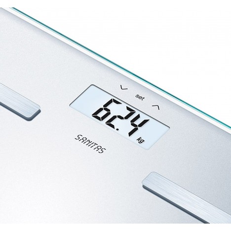 Pèse Personne Impédance-Mètre - SANITAS - Verre (SBF14)