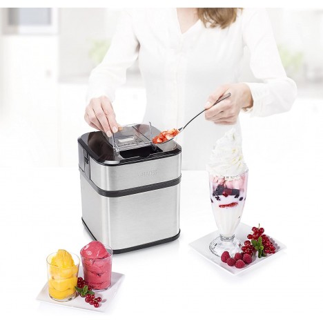 Sorbetière Princess à Accumulateur de Froid 1,5L - Inox (282605)