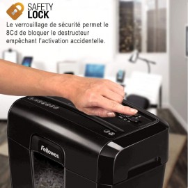 Destructeur de Documents FELLOWES - Coupe Croisée (FEL-DEST26) Destructeur de Documents FELLOWES - Coupe Croisée (FEL-DEST26)