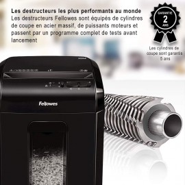 Destructeur de Documents FELLOWES Powershred 10M - Noir (FEL-DEST33) Destructeur de Documents FELLOWES Powershred 10M - Noir (FEL-DEST33)