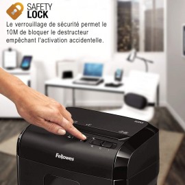 Destructeur de Documents FELLOWES Powershred 10M - Noir (FEL-DEST33) Destructeur de Documents FELLOWES Powershred 10M - Noir (FEL-DEST33)