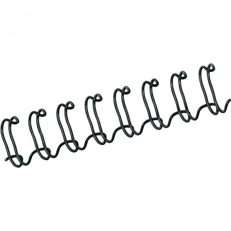 Spirales Métalliques FELLOWES 34 Boucles 9/16 WIRE 14mm Noir (SPIFW10) Spirales Métalliques FELLOWES 34 Boucles 9/16 WIRE 14mm Noir (SPIFW10)