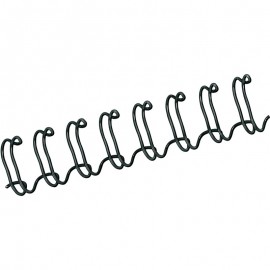 Spirales Métalliques FELLOWES 34 Boucles 9/16 WIRE 14mm Noir (SPIFW10) Spirales Métalliques FELLOWES 34 Boucles 9/16 WIRE 14mm Noir (SPIFW10)