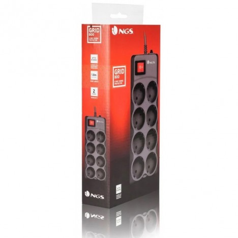 Multiprise de protection avec interrupteur NGS (GRID800)