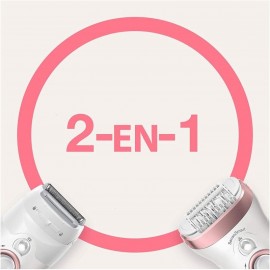 Épilateur Électrique BRAUN Série 9 WET & DRY - Blanc (SES9-720)