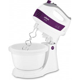 Batteur Electrique + Bol Rotatif UFESA - 400 W - Blanc (BV4655 whip)
