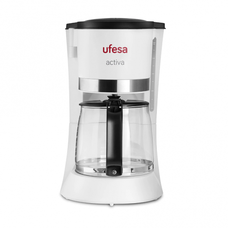 Cafetière Filtre UFESA - 680 W - 2 Tasses - Blanc (CG7123 activa)