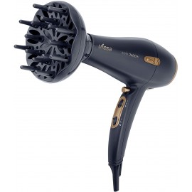 Sèche-Cheveux Ionique Professionnel UFESA - AC 2400 W - Noir (SC8460 style) Sèche-Cheveux Ionique Professionnel UFESA - AC 2400 W - Noir (SC8460 style)